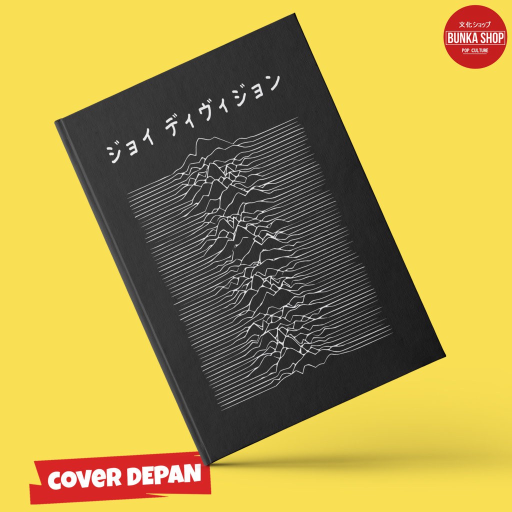 

Note Book Hardcover Musik Joy Division Japan version Ukuran A5 Buku Tulis Catatan Note Agenda Planner Notebook Gift Couple