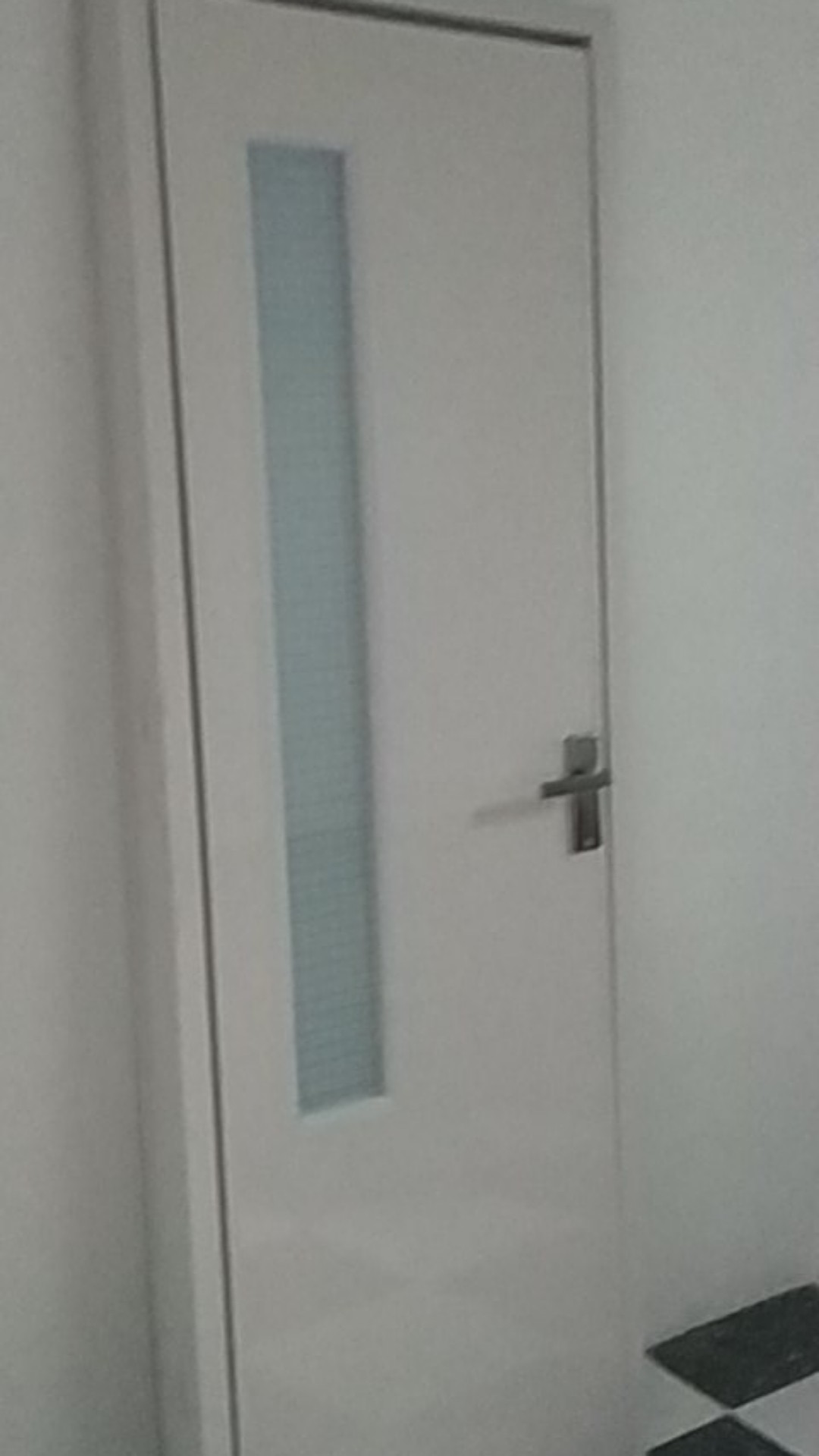 Pintu Kamar Mandi Pvc Kaca Es Handle Kunci Stainless Gagang Engkol Lever