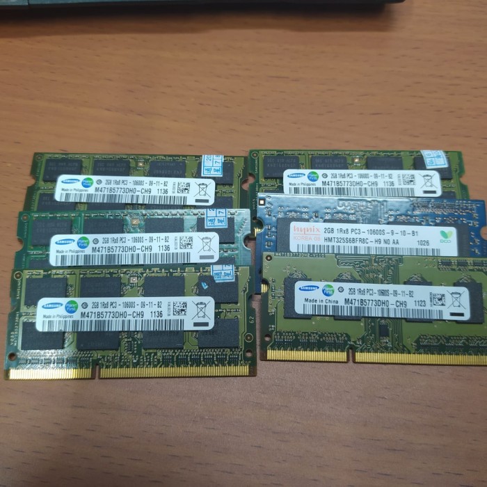 MEMORY RAM SODIMM  LAPTOP DDR3 2GB PC3-10600S KHUSUS BUAT LAPTOP LKE NEW MURAH MERIAH