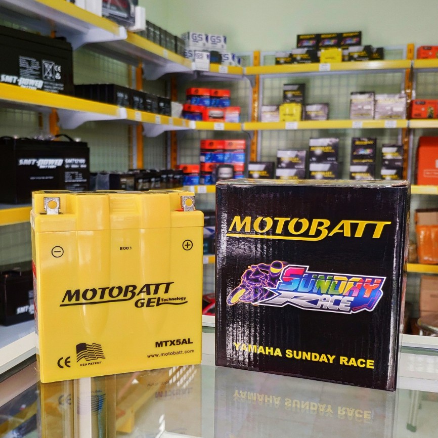 MOTOBATT MTX5AL AKI KERING GEL YAMAHA  MIO SPORTY MIO KARBU MIO HIU MIO OLD MOTOBAT MTX5AL