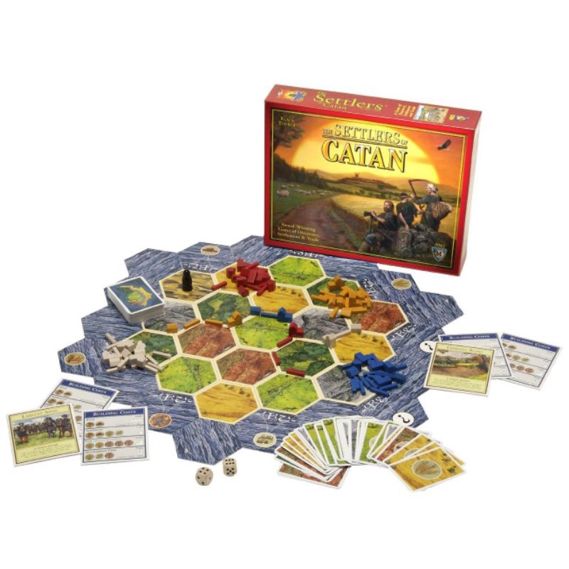 the settlers of catan board game