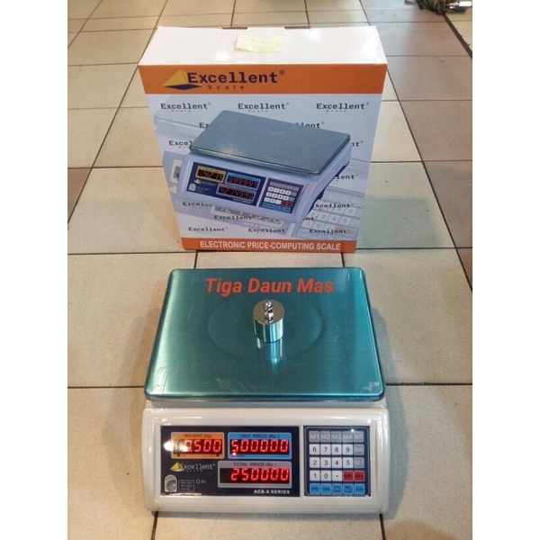 Timbangan Sembako Excellent 30 Kg Timbangan Laundry Excellent 30 Kg Timbangan Digital Barang 30 Kg