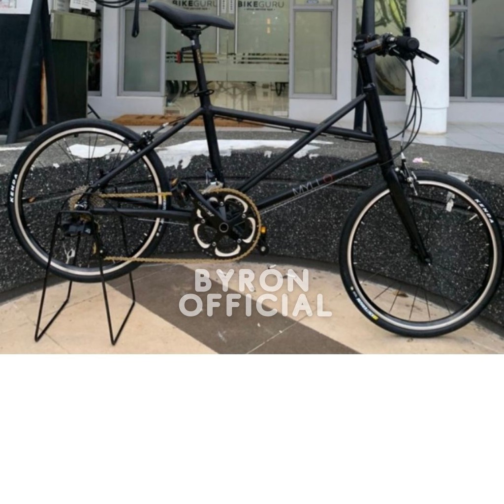 MYLLO Sepeda Minivelo not TYRELL 20&quot; Original Garansi 5 Tahun - Hitam