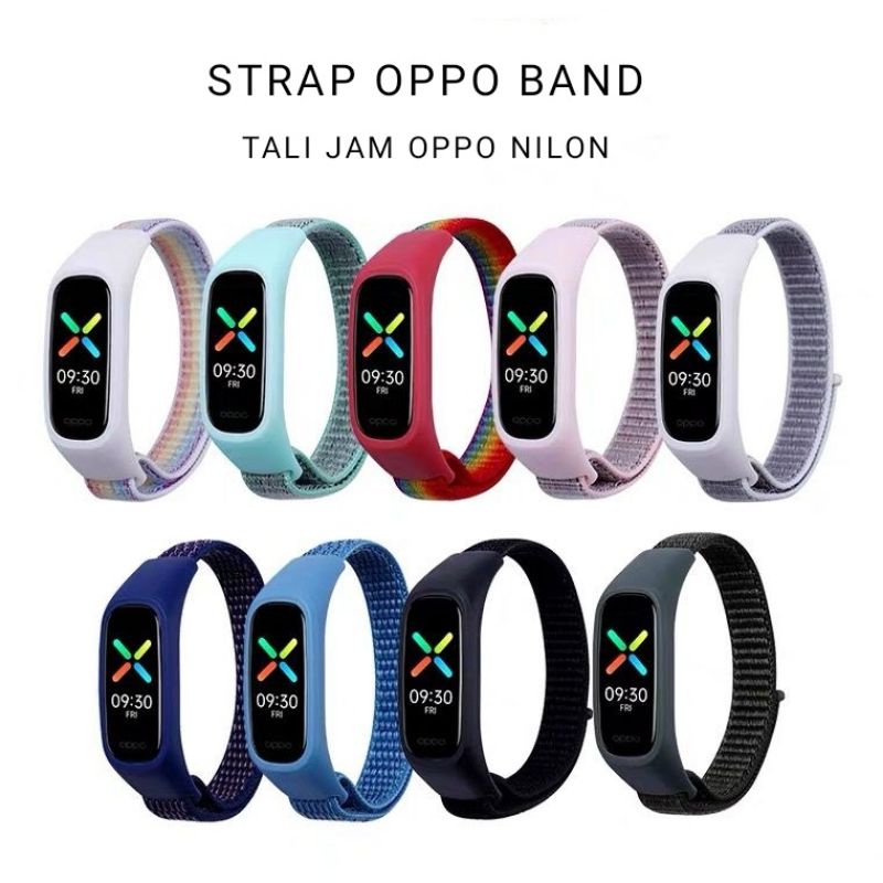 Strap Oppo Band Nilon Tali Jam Oppo Band untuk Pengganti Tali Jam Olahraga Kesehatan