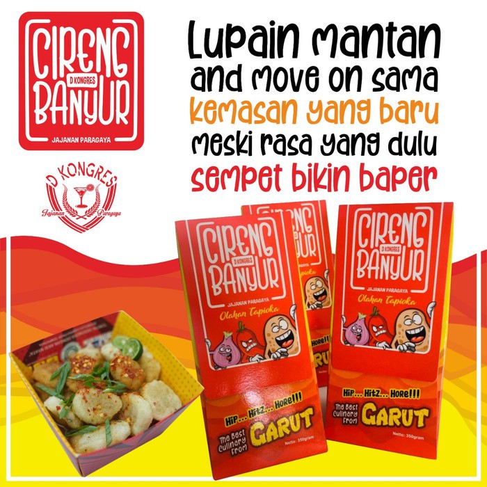 Paket 3 box cireng banyur asli garut