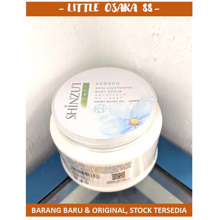 Lulur Shinzui Body Scrub 200 gr