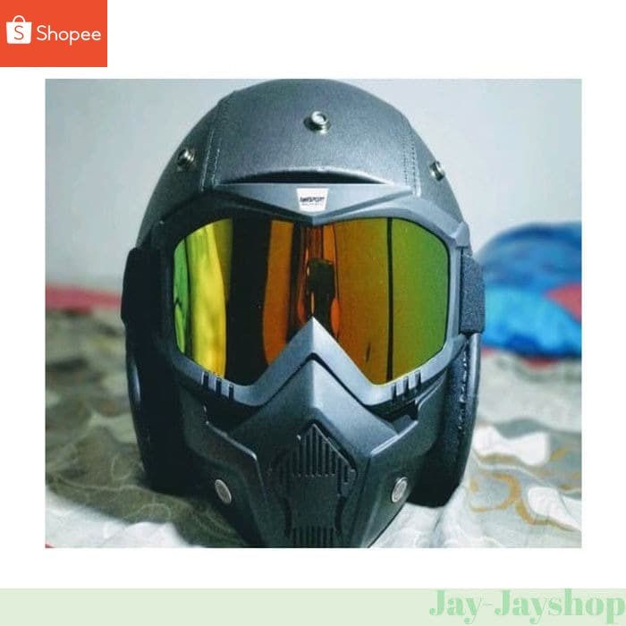 PROMO Kacamata MASK BOLLFO Goggle Motor RETRO TERLARIS