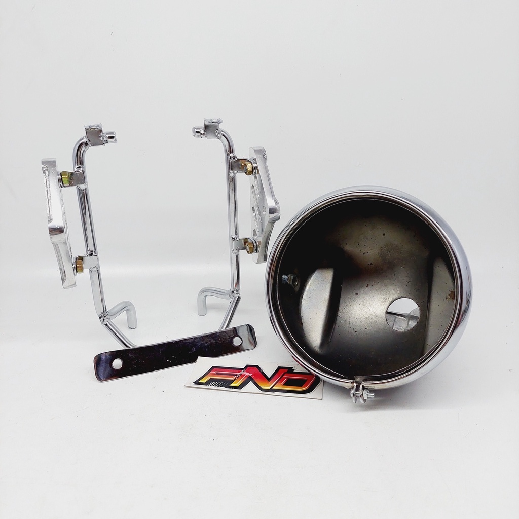 Batok Lampu CB125 Pres Mentah Tebal Kualitas Import batok lampu cb 125 batok cb125 hm24 batok cb pres