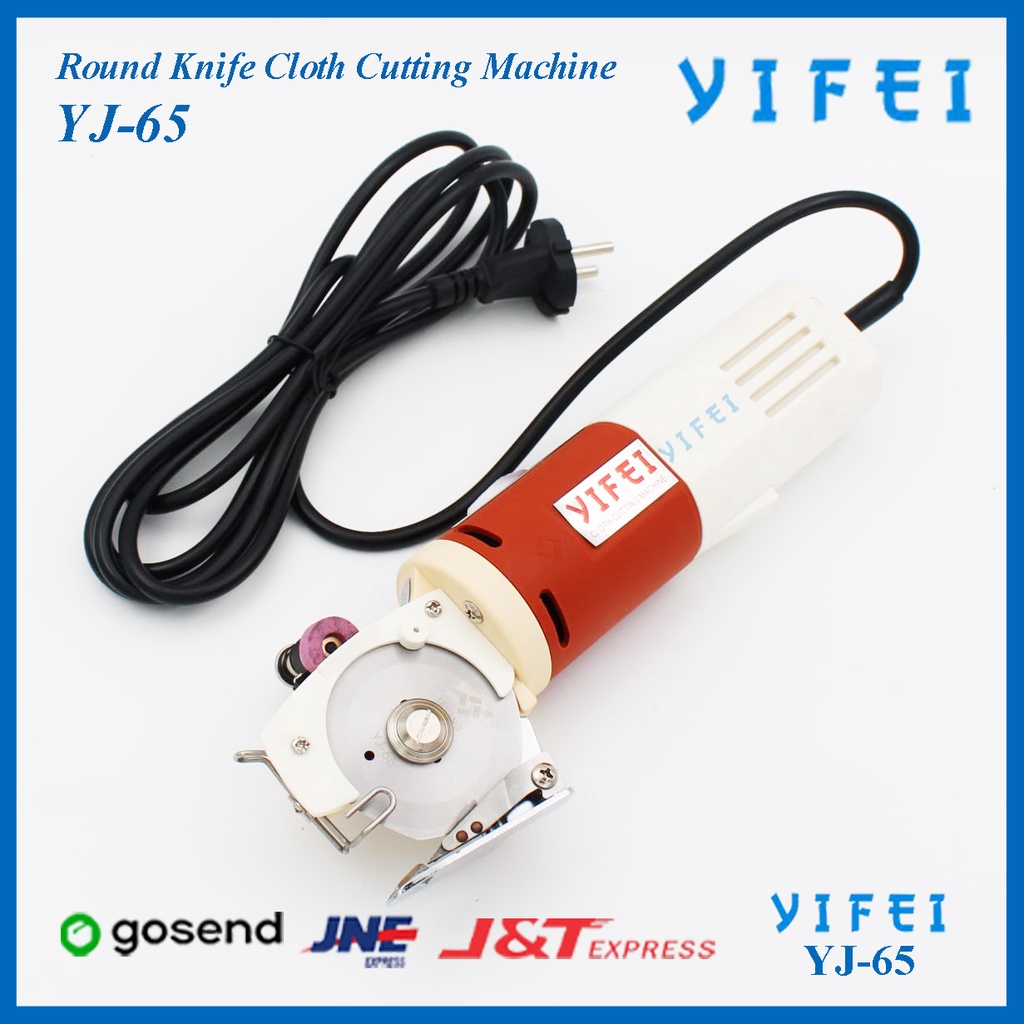 Mesin Potong Round Knife Cloth Cutter YIFEI YJ-65/Mesin potong kain