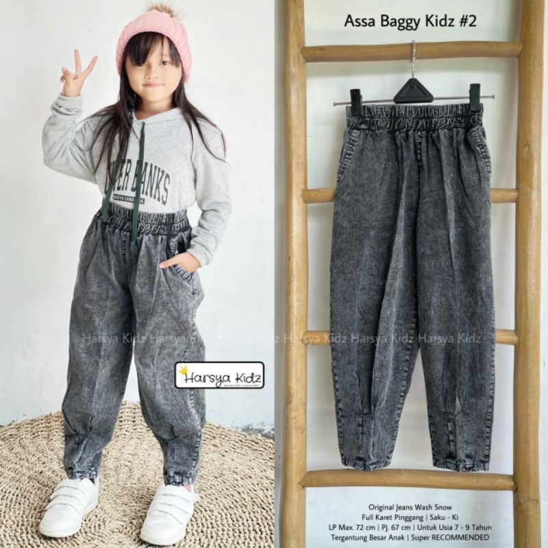 ASHA BAGGY PANTS KIDS BY HARSYA KIDZ