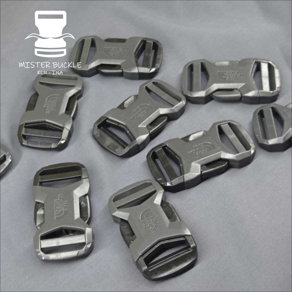 Buckle / Slop ACETAL 2.5 - 2 CM - 1,5 CM cm tnf - kunci sodok tali webbing aksesoris tas
