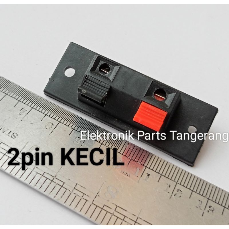 TERMINAL SPEAKER 2 PIN (KECIL) TERMINAL KABEL SPEAKER 2 PIN PENJEPIT KABEL SPEKER