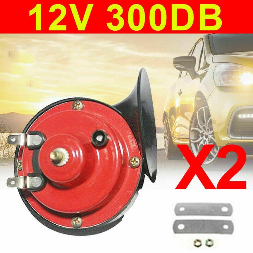 TOP 2x300 DB Motor Tanduk Siput Elektrik Raging Suara Truk Styling Mobil