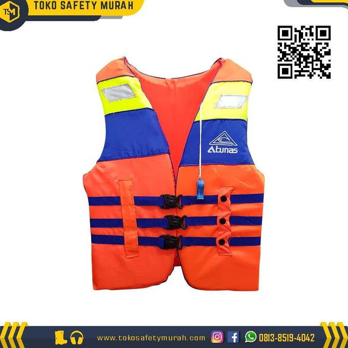Khusus GOSEND Life Jaket Rompi Pelampung Atunas Size M