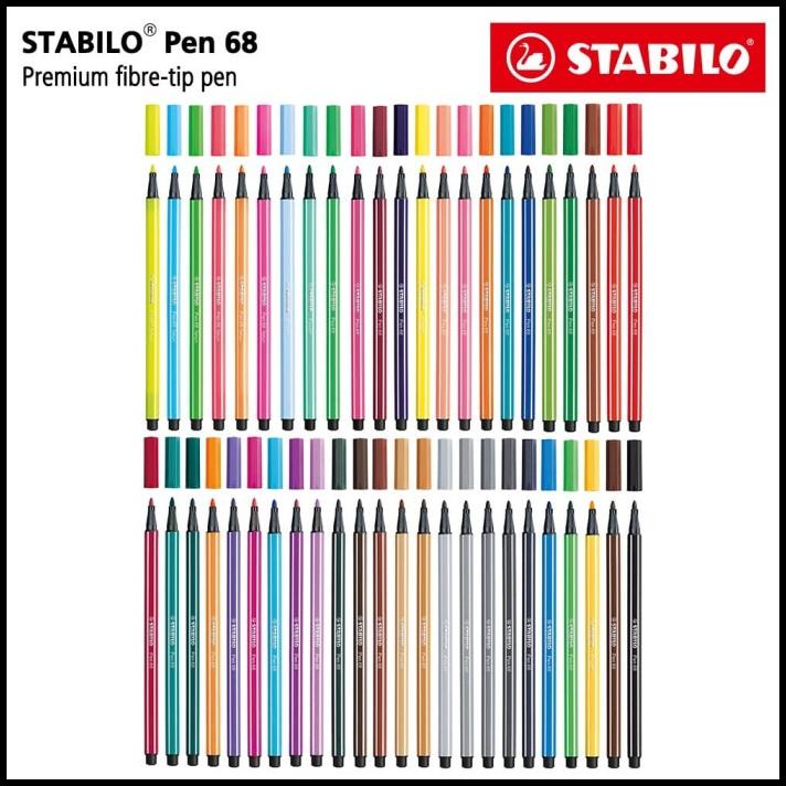 

Caramel | Stabilo Set 47Pcs - Pen 68 All Color