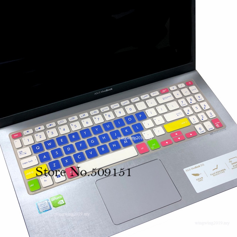 Skin Cover Keyboard 15.6 &quot;Untuk Asus VivoBook 15 F512 F512DA F512U X512 S15 X512Fj X512FL X512UA X512UF X512FA X512