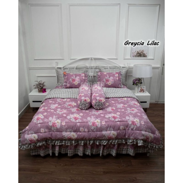 set bedcover rimpel soraya bedsheet 180*200*30