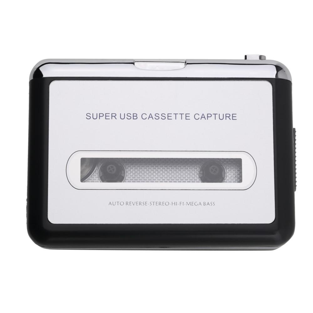 Ezcap Konverter Kaset Tape USB Cassette Capture MP3 Player - EC007 - Silver