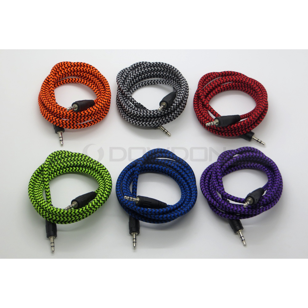 Kabel Aux Jack 3.5mm 1in1 Kabel Audio aux 1in1 Buat Speaker Hadndphone PC Headset Kabel audio Aux Universal Jack 3.5mm