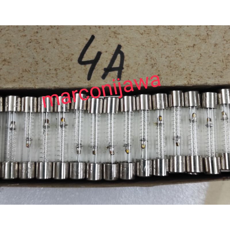 fuse kaca 4A 250V sblow