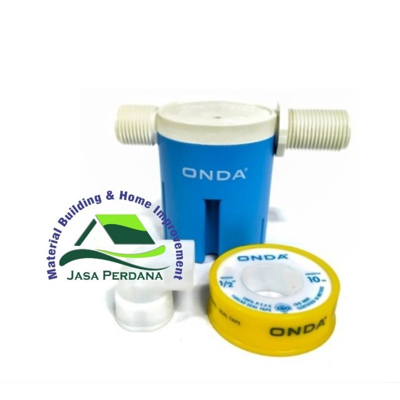 Stop Kran Otomatis Pelampung Otomatis Horizontal Onda ½" Dan ¾"