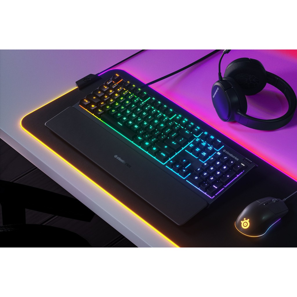 Steelseries Apex 3 RGB Gaming Keyboard - Whisper Quiet [GS]