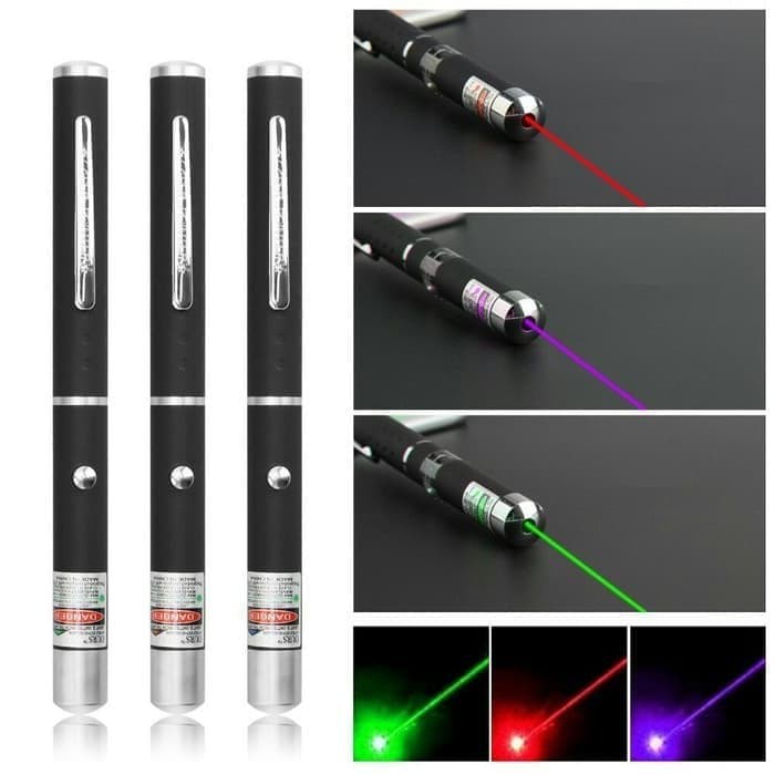 Blue Purple Laser Pointer Warna Biru Ungu