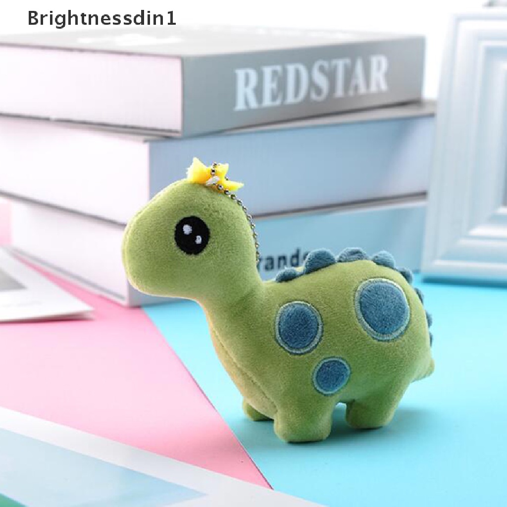 (Brightdin1) Mainan Boneka Plush Dinosaurus Mahkota Untuk Hadiah Ulang Tahun