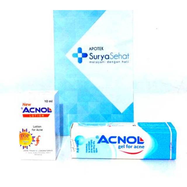 Acnol gel for acne 10 gr / Acnol Lotion 10ml