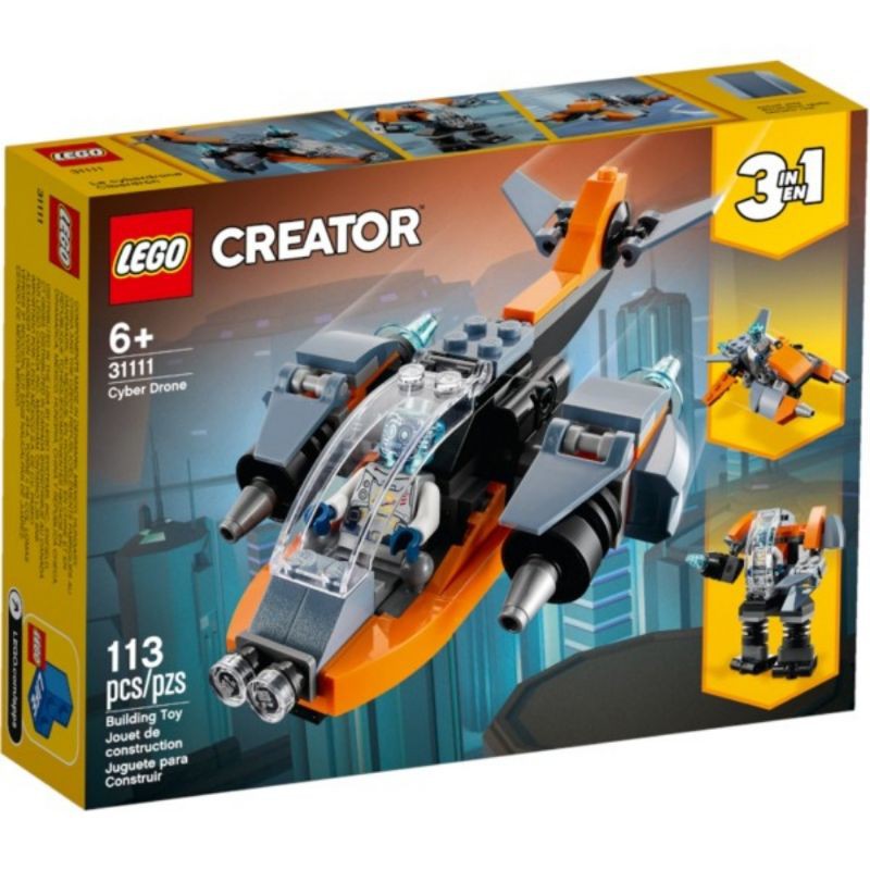 Lego Creator Helicopter Robot 3 in 1 Model