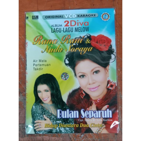 Kaset Vcd Original lagu 2 diva dangdut lagu melow