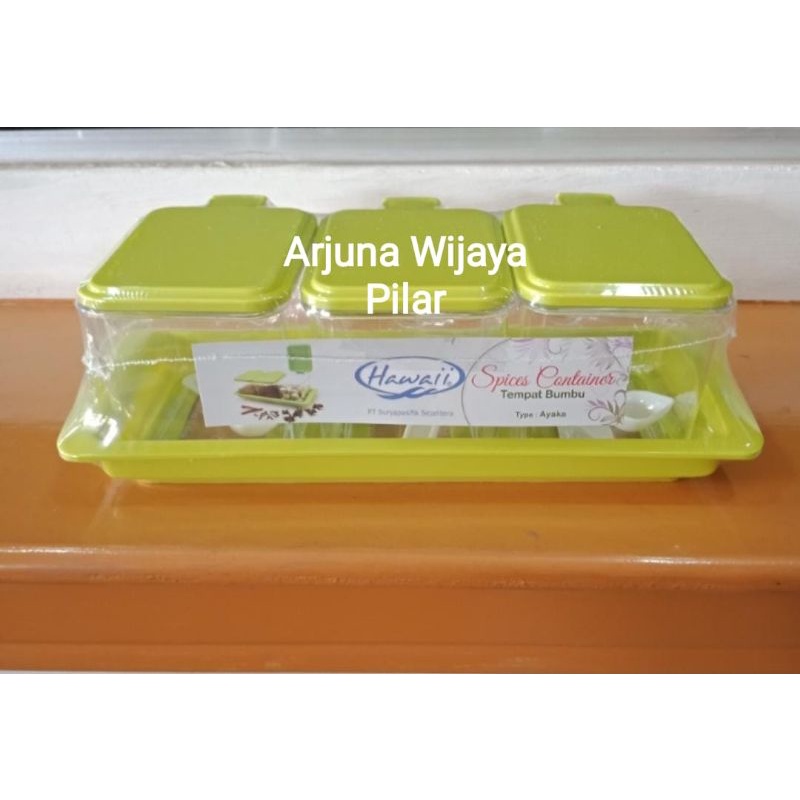 tempat Bumbu Ayaka Set 3 (3022)