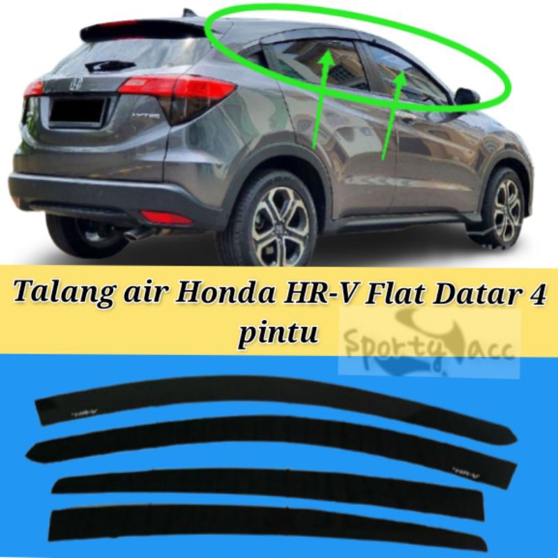 Talang air Honda HRV flat 4 pintu