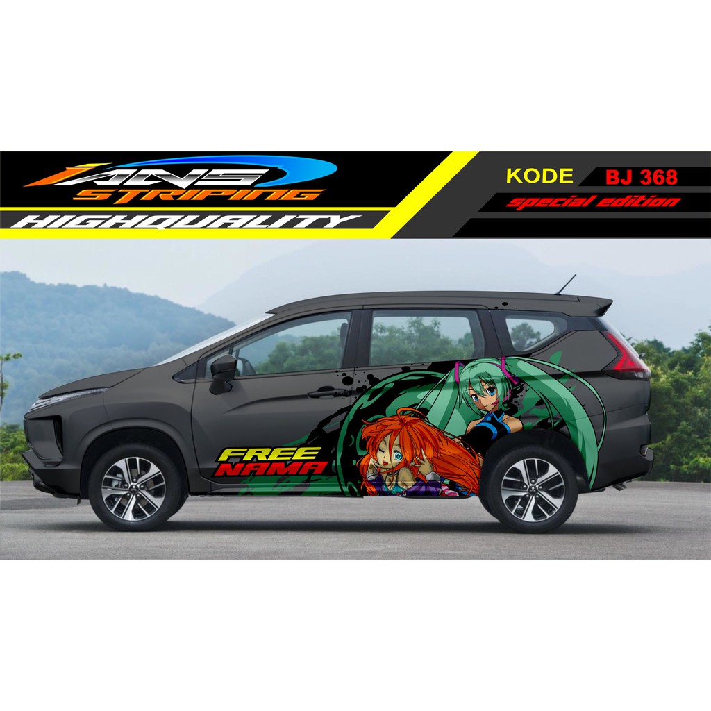 STICKER MOBIL XPANDER , INNOVA / DECAL STICKER MOBIL, INNOVA, RUSH, TERIOS / STICKER VARIASI MOBIL