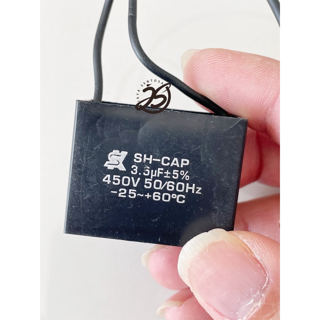 KAPASITOR KOTAK 3.5UF CAPACITOR KOTAK 3,5UF 450V AC KAPASITOR KIPAS ANGIN