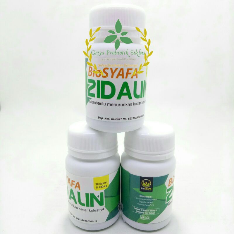 Biosyafa Zidalin / Biosyafa KOLESTEROL, JANTUNG, dll)