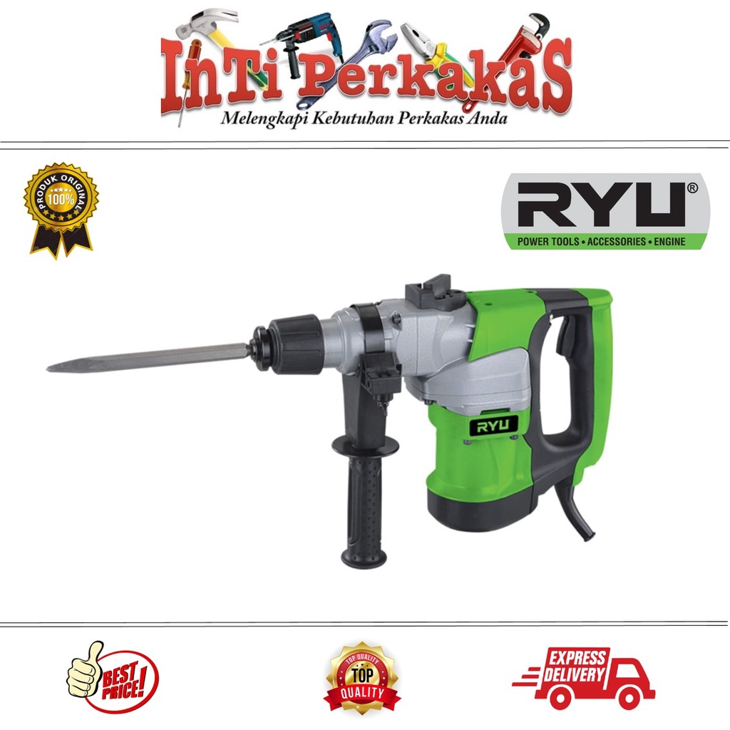 Ryu Mesin Bor Bobok Rotary Hammer RRH 32 mm ALAT PERTUKANGAN MESIN BOR BOBOK ROTARY HAMMER RYU