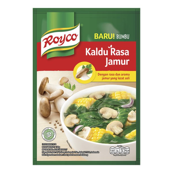 

ROYCO Mushroom Stock Powder 170gr - ROYCO Kaldu Jamur