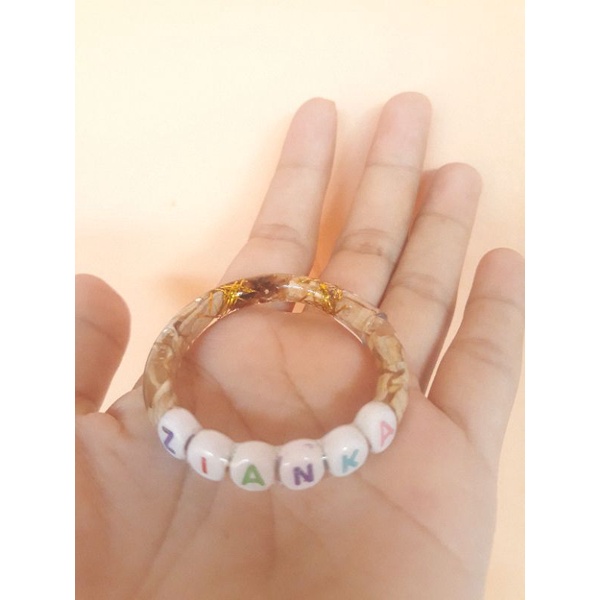 Gelang Kariango / Sawan NAMA FULL BANGLE Bayi Sampai Dewasa Pipa Kecil  ASLI Bangle dan Dlingo