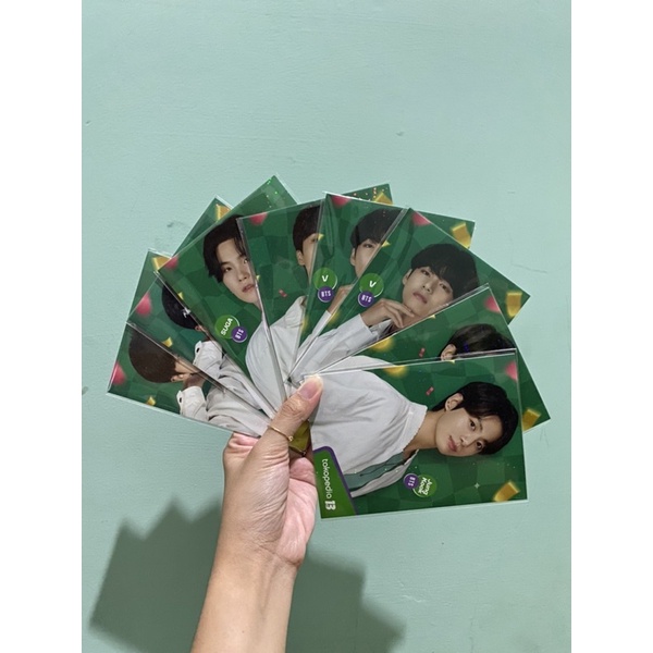 Postcard & PC Hologram BTS Toko Ijo/Toko Hijau
