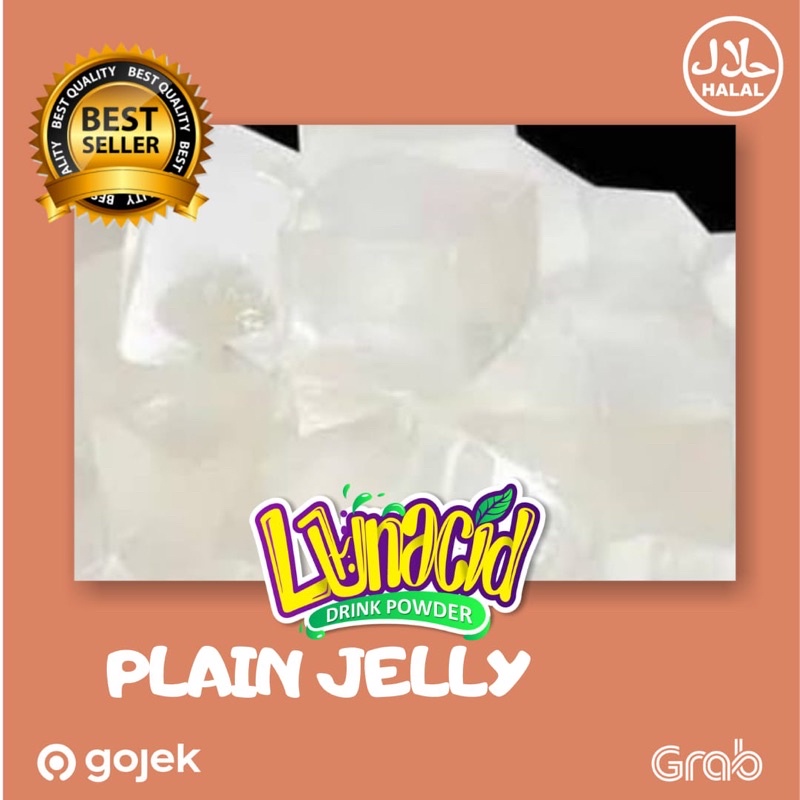 Jual Bubuk Minuman Rasa Plain Jelly Kg Plain Jelly Powder Bubuk