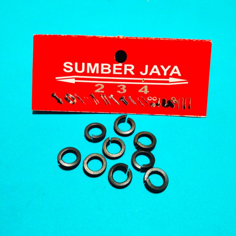 Ring per M5 isi 100 Hitam / pir / peer / pegas TERMURAH