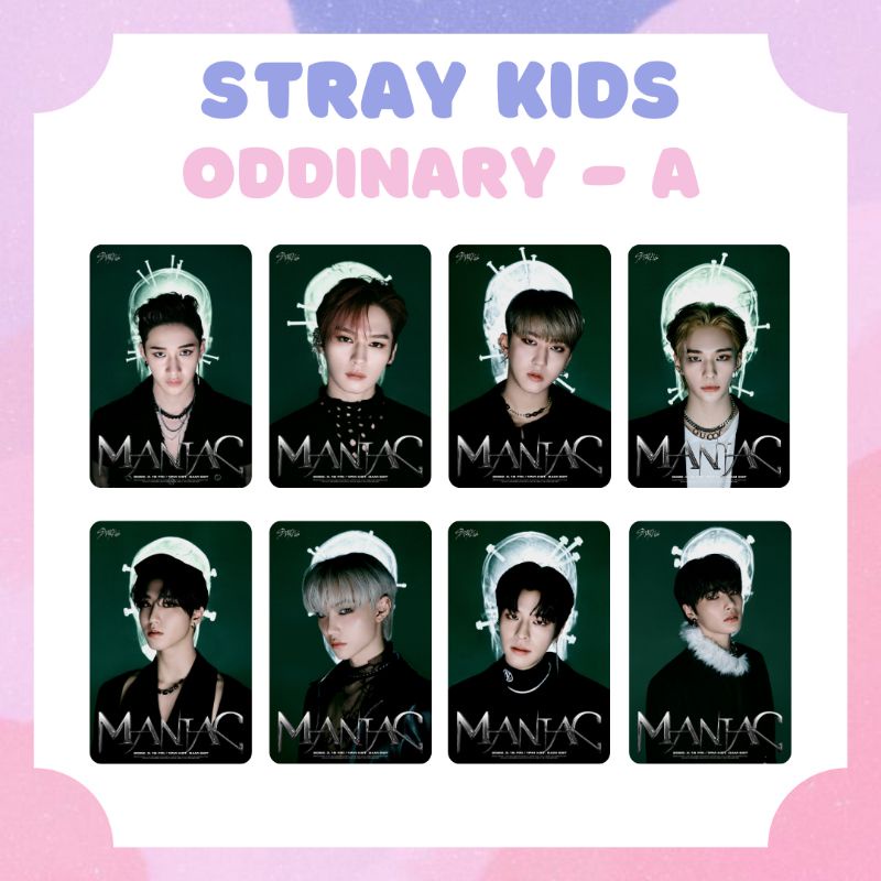 [STRAY KIDS] PHOTOCARD STRAY KIDS ODDINARY MANIAC ‼️ BACA DESKRIPSI ‼️