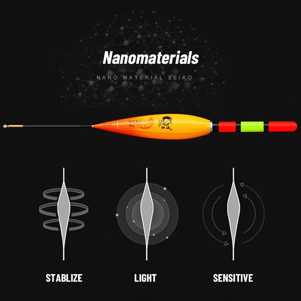 Pelampung Umpan Pancing TOP Rocky Memancing Pintar Sensor Lampu LED Slip Drift Tube Light Stick Floats