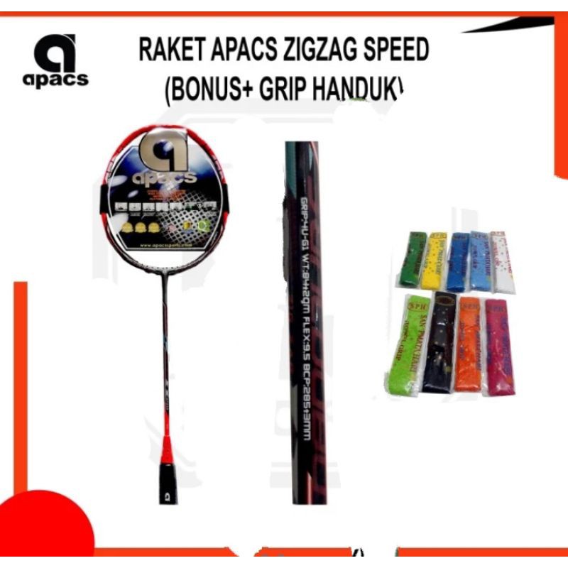Raket Apacs Zig Zag Speed Original