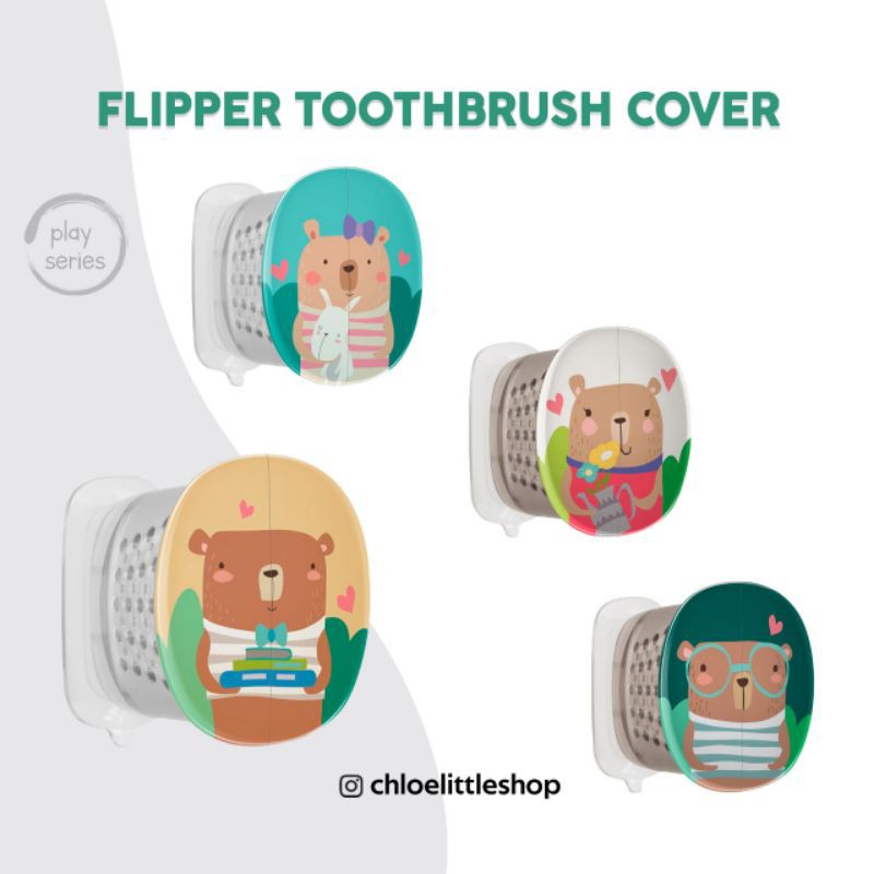 Flipper Play Toothbrush Cover – Endless Fun in Brushing!