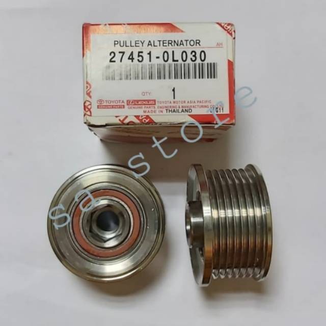 pully idle atau pully alternator 7PK Toyota Innova Fortuner Hilux