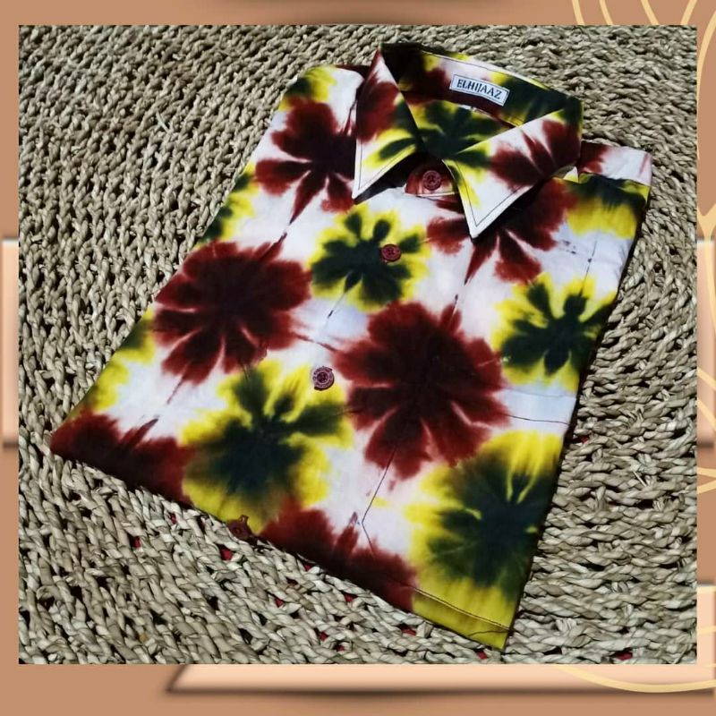elhijaaz Kemeja Shibori