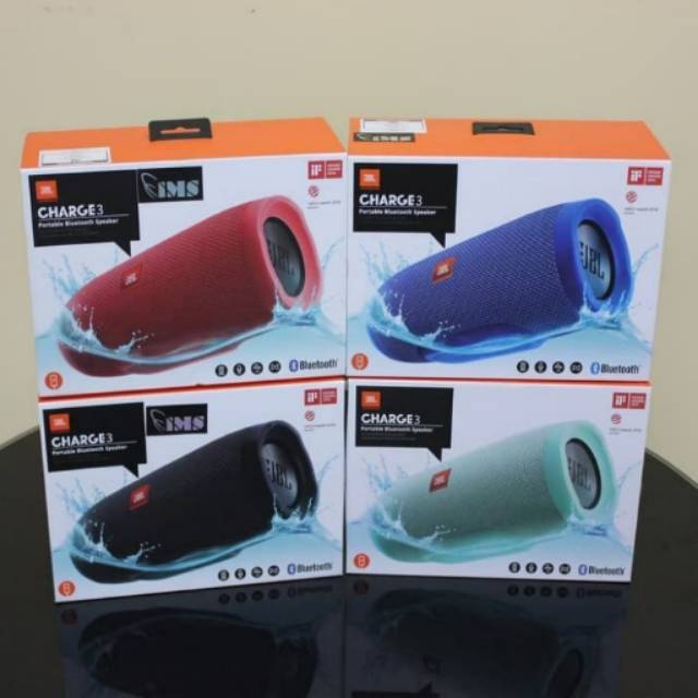 JBL Original - JBL Charge 3 Speaker Bluetooth Waterproof Portable ORI Garansi PT IMS