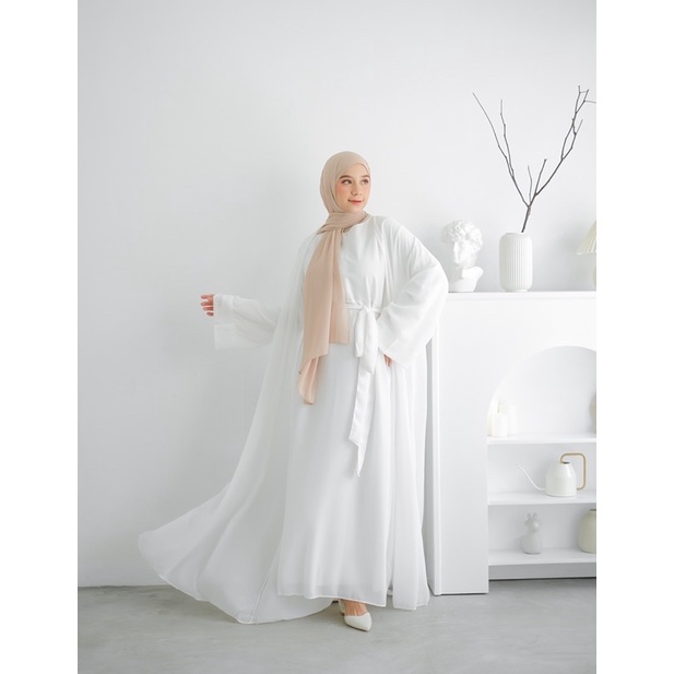 LADYRA ABAYA SET CANTIK SIMPLE KEKINIAN